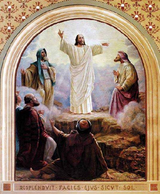 Benedito Calixto Transfiguration of Christ oil painting image